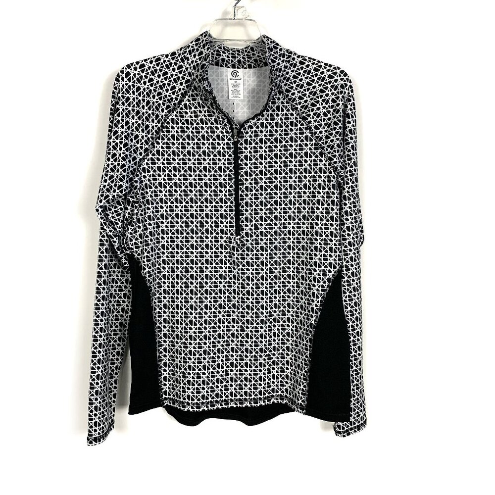 Champion Black and White Lightweight Jacket - M